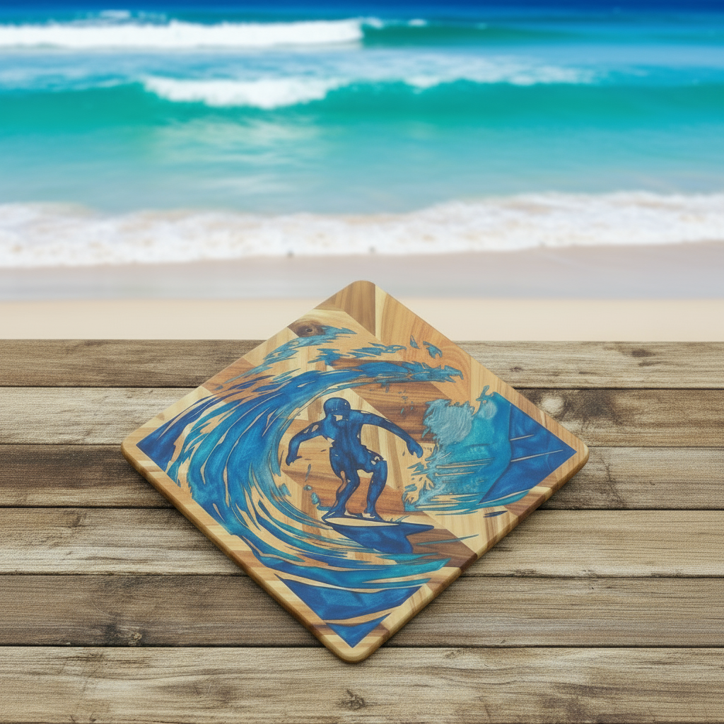 Surfer Cutting Board
