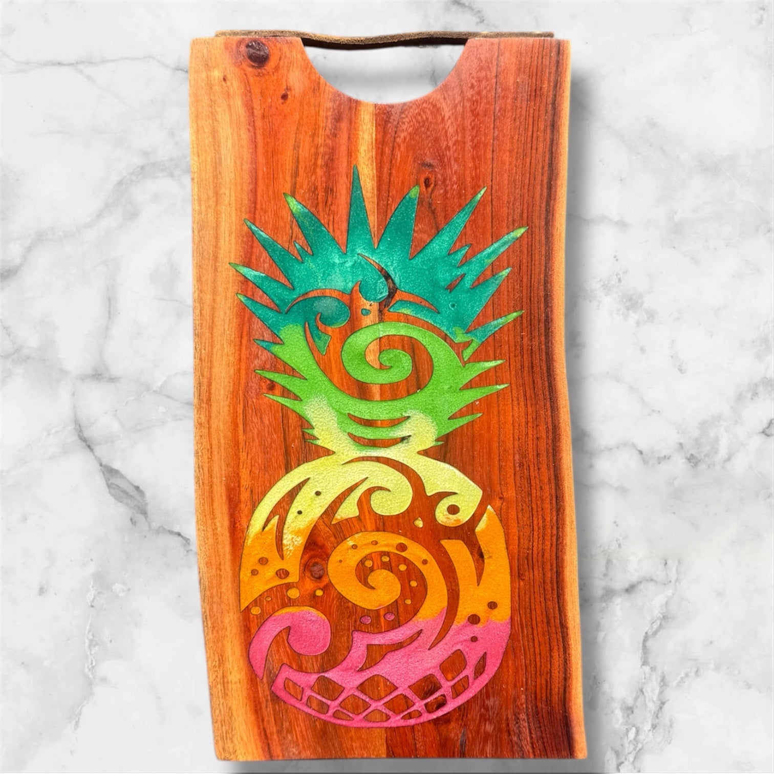 Tribal Pineapple Cutting Board