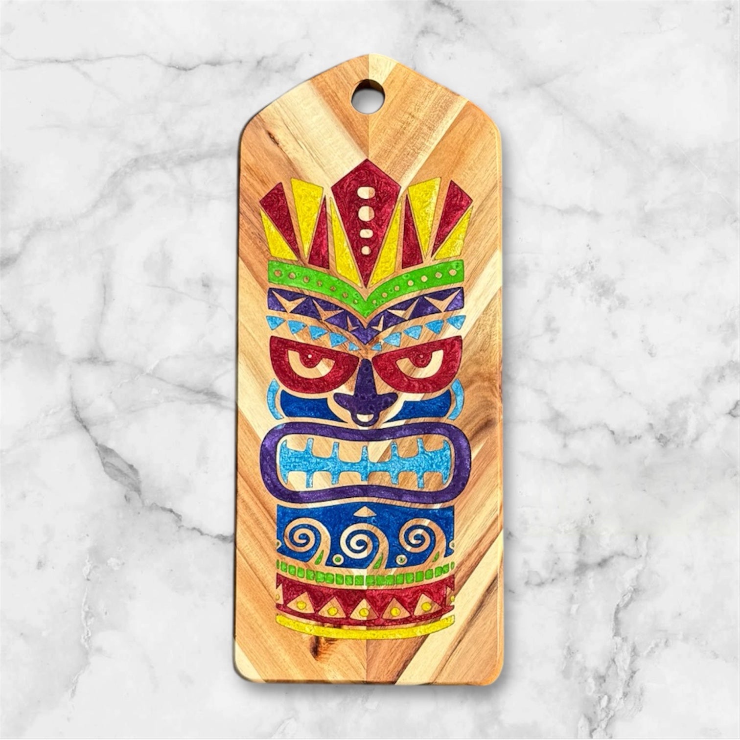 Tiki Man Cutting Board
