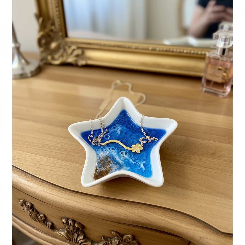 Star Shaped Resin Bowls