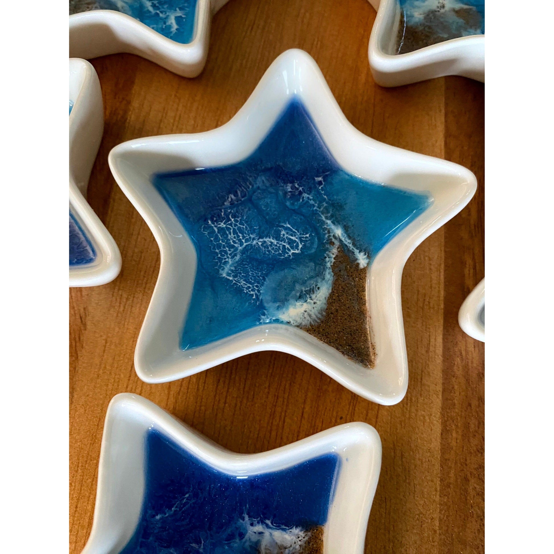 Star Shaped Resin Bowls