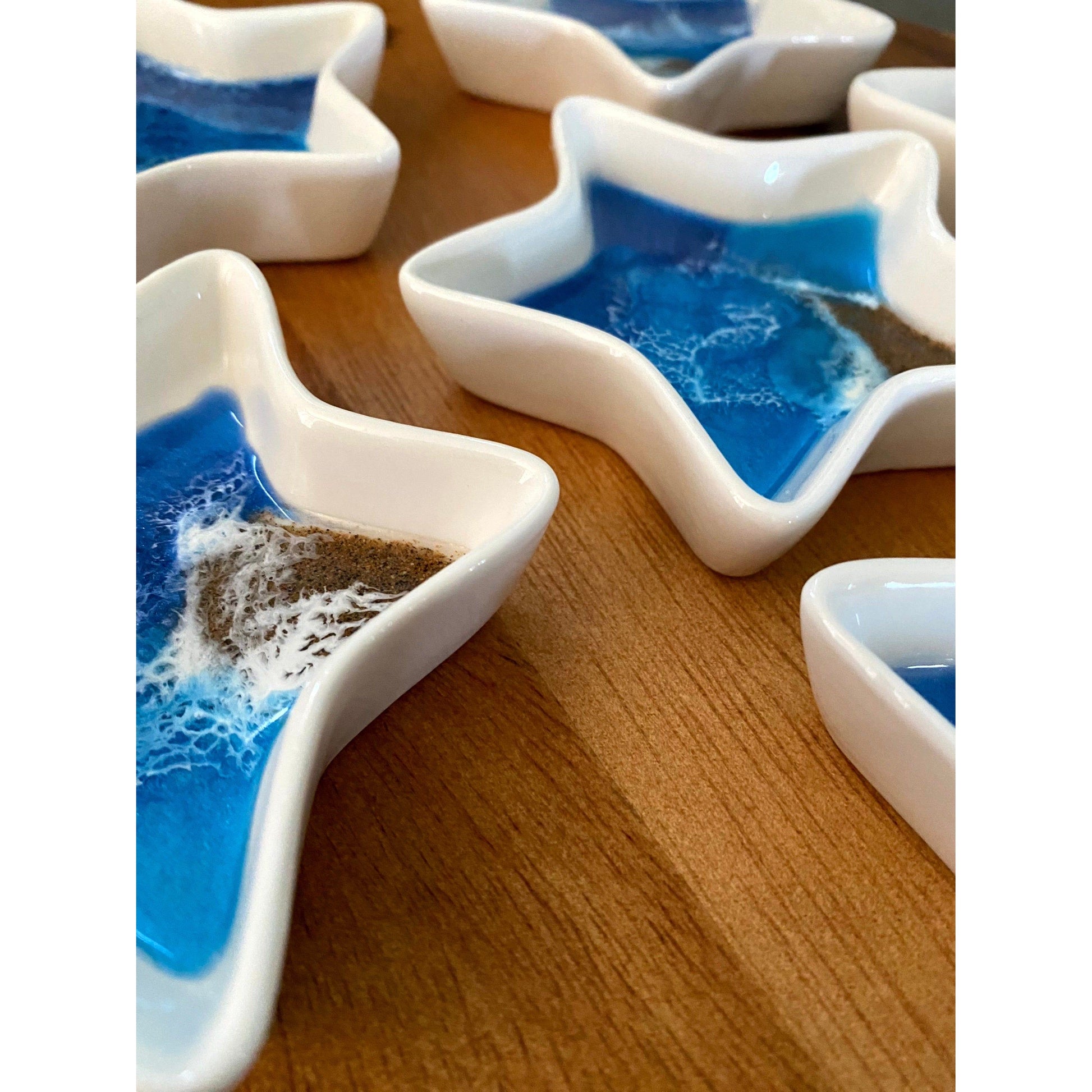 Star Shaped Resin Bowls