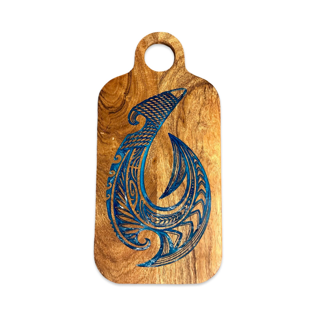 Tribal Hawaiian Hook Cutting Board
