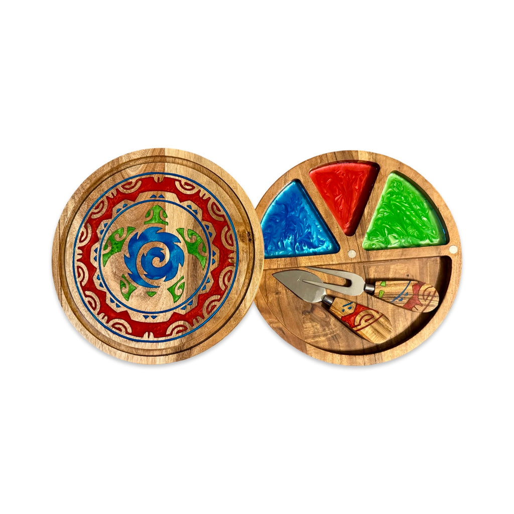 Tribal Turtle Charcuterie Board