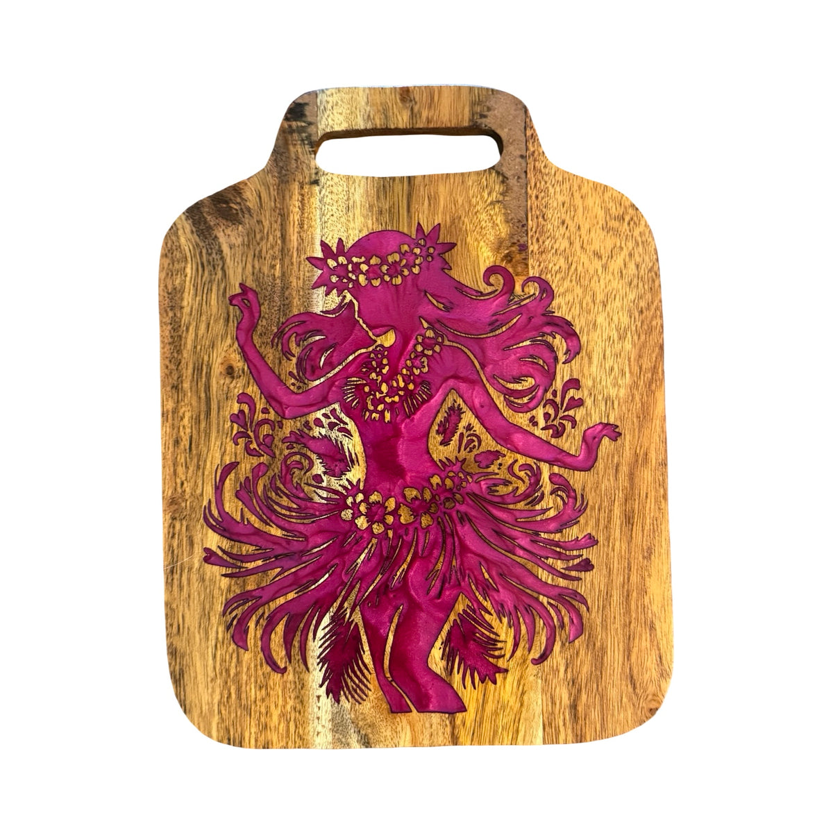 Small Hula Girl  Cutting Board