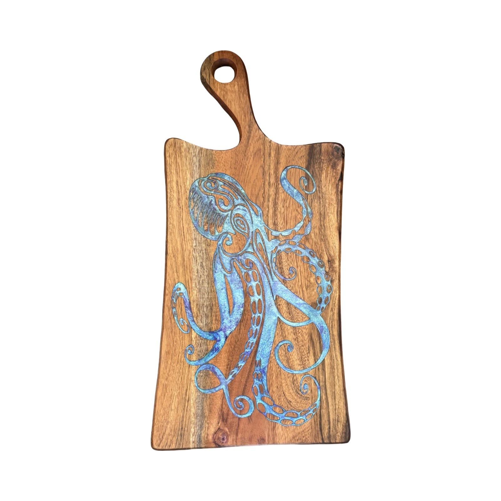 Octopus (Hawaiian He'e) Cutting Board