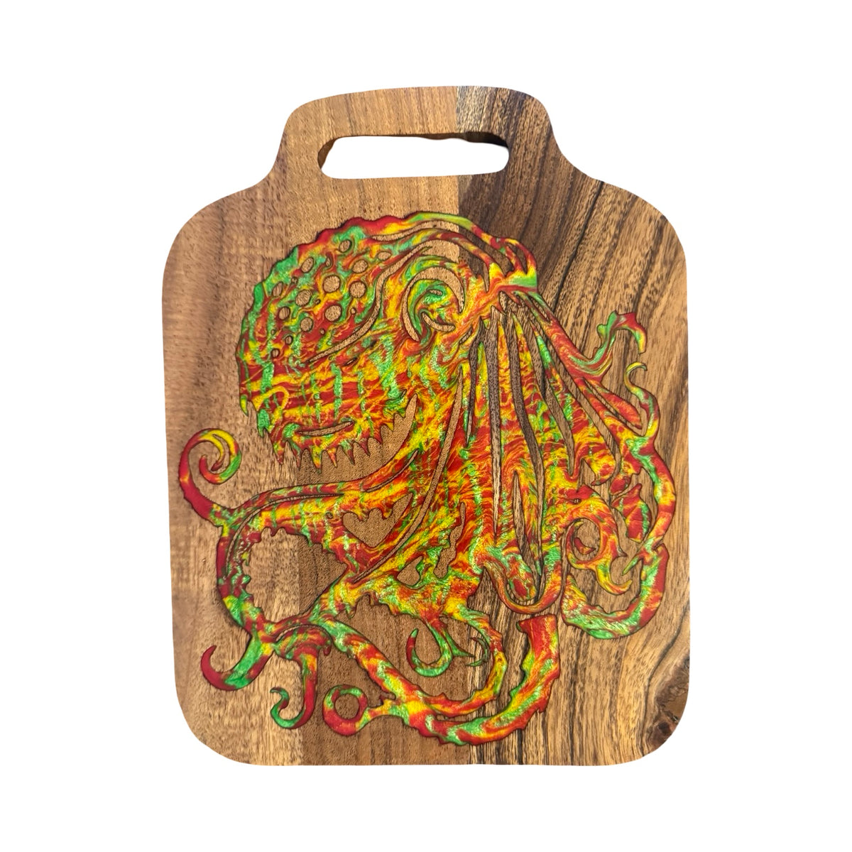 Small Hawaiian Octopus Cutting Board