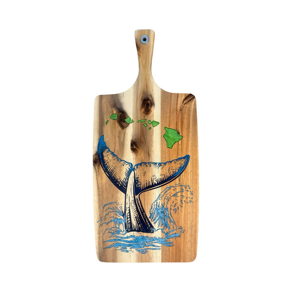 Whale Tail Islands Cutting Board