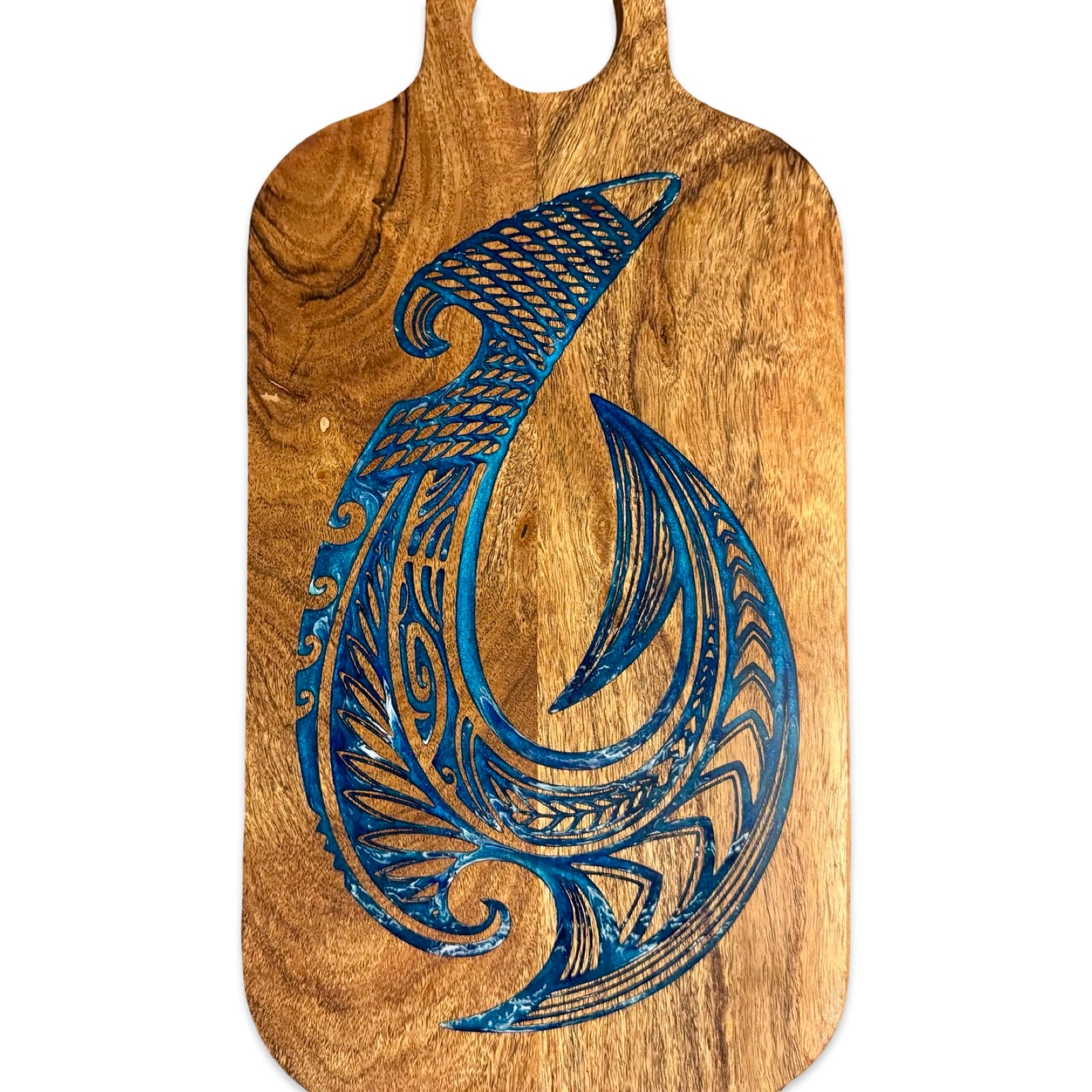 Tribal Hawaiian Hook Cutting Board