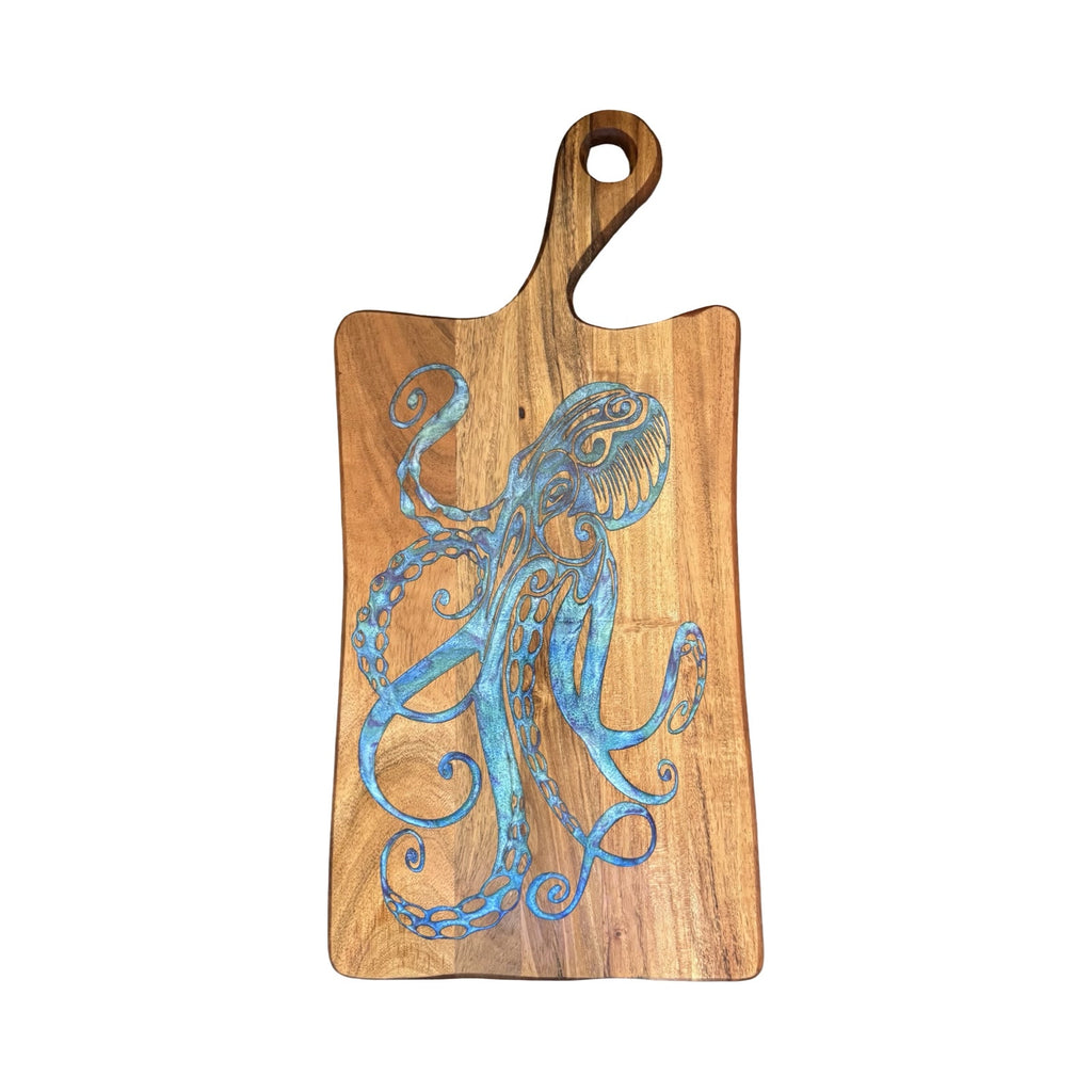 Octopus (Hawaiian He'e) Cutting Board